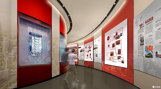 中新镇党群服务中心党建展厅设计——党建引领，服务为民的探索与实践